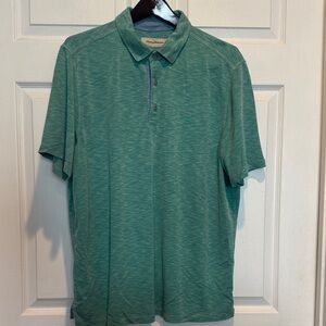 Tommy Bahama Green Polo Shirt for Men